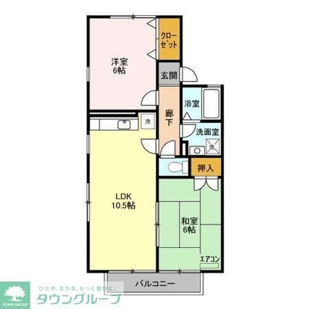 リヴィエール2の物件間取画像